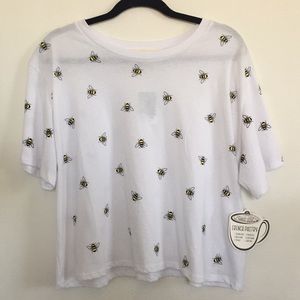 Bee Print Tee by French Pastry